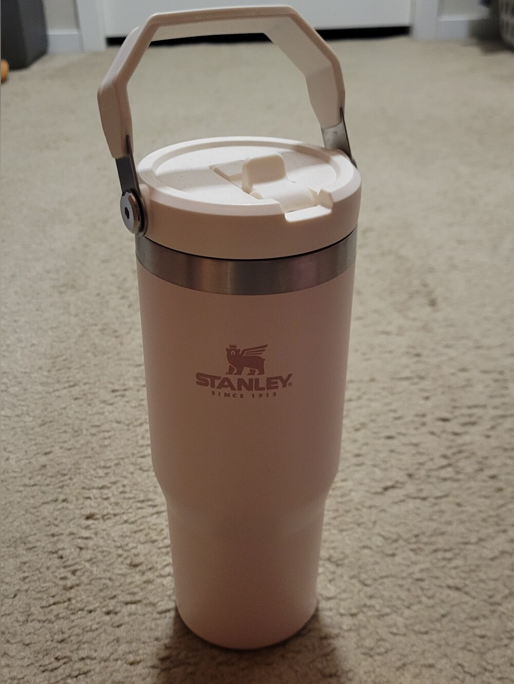 Stanley 30oz IceFlow Flip Straw Tumbler - Rose Quartz